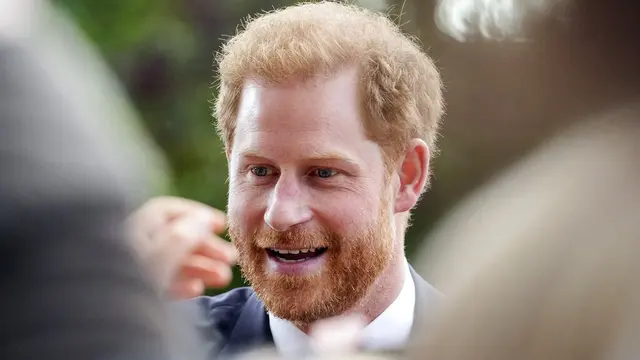 Pangeran Harry. (AP Photo/Martin Meissner)