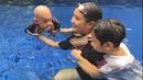 Nagita Slavina,Rayyanza dan Rafathar (Instagram/raffinagita1717)