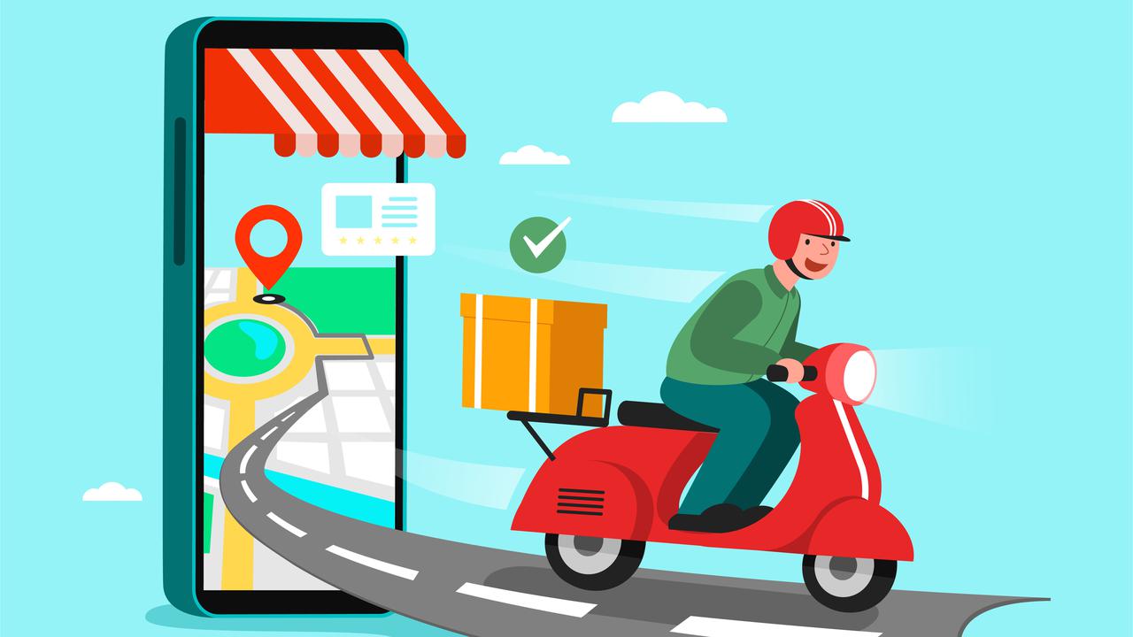 Ilustrasi Kurir