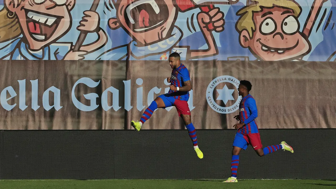 Memphis Depay - Barcelona 6 November