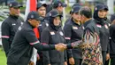 Acara pengukuhan berlangsung di Auditorium Kemenpora pada Rabu (10/7/2024). (BAY ISMOYO/AFP)