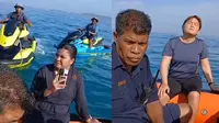 Pihak pengelola resor Nihi Sumba melarang warga lokal untuk surfing. (Dok: TikTok @ishakmaja20)