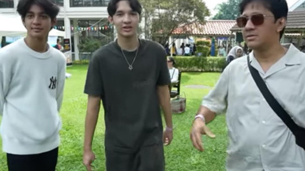 Andre Taulany dan anak