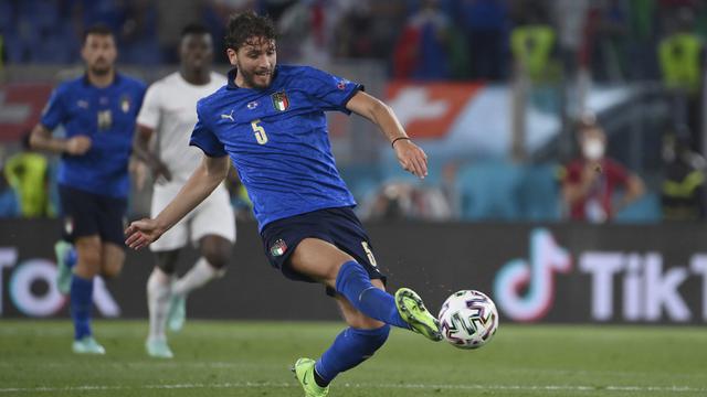Foto Piala Eropa: 4 Kontribusi Manuel Locatelli dalam Kemenangan 3-0 atas Swiss di Euro 2020