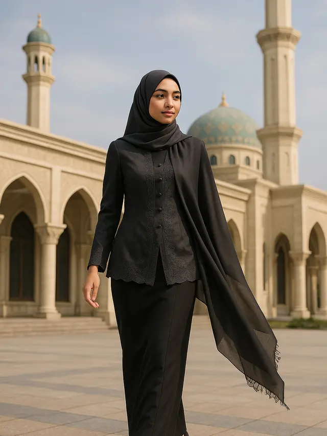 Inspirasi Model Kebaya Modern Hijab