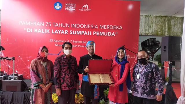 Pameran Di Balik Layar Sumpah Pemuda Semarakkan Perayaan HUT ke-75 RI