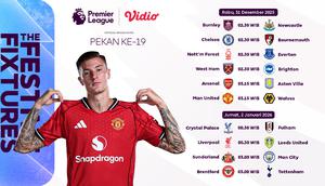 Simak Jadwal Live Streaming Liga Inggris Pekan ke-19, Eksklusif di Vidio