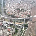Di Atas Jalur KRL, Segini Tinggi Jalur LRT Manggarai