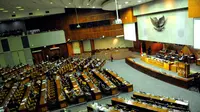 Suasana sidang paripurna DPR. (Liputan6.com/Faisal R Syam)