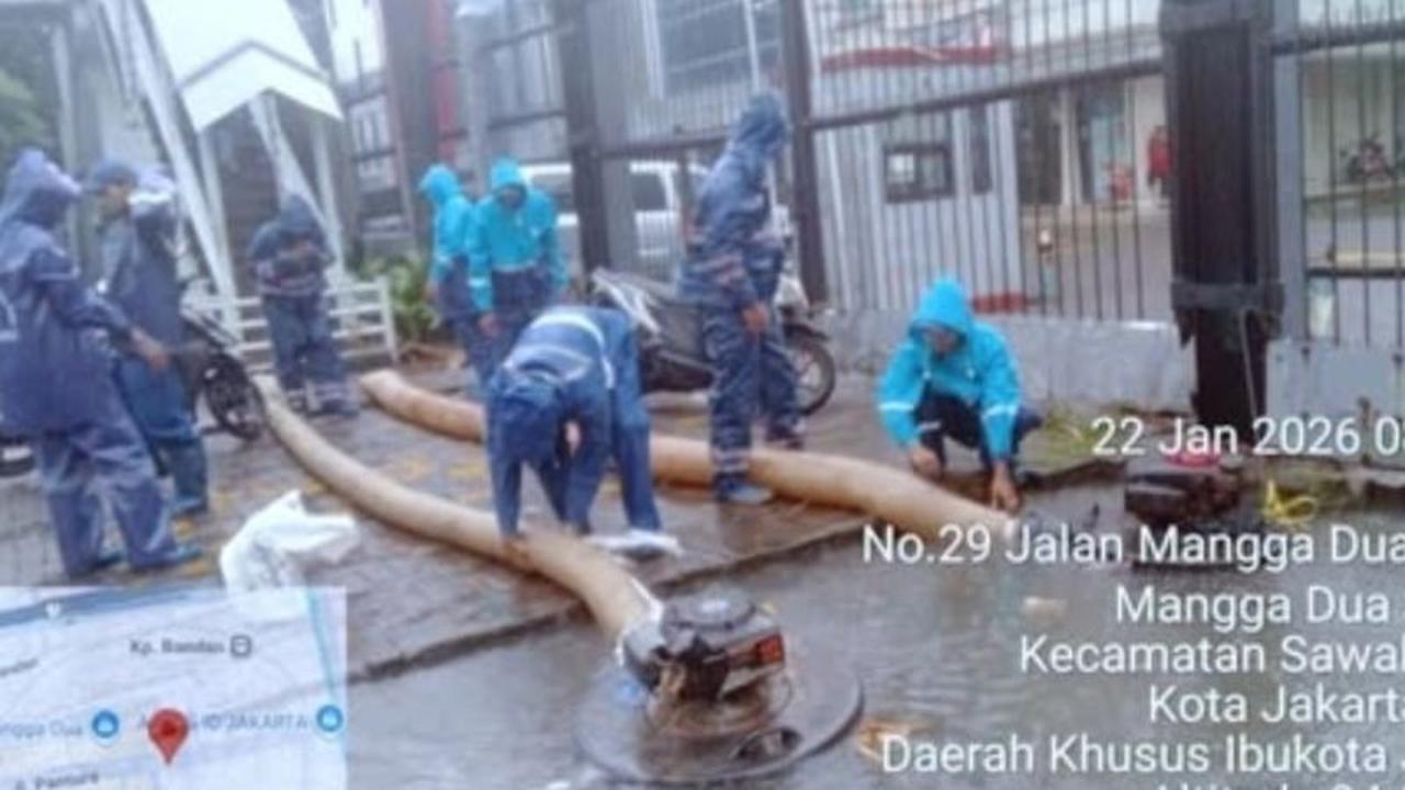 Pemprov DKI Maksimalkan Pompa dan Siagakan Ribuan Personel untuk Antisipasi Banjir Jakarta