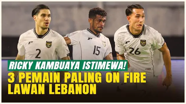 Timnas Indonesia baru saja melakoni laga persahabatan internasional FIFA Matchday melawan Lebanon di Stadion Gelora Bung Tomo, Surabaya. Hasil akhir memang 0-0, tapi ada sejumlah pemain Garuda yang tampil luar biasa dan jadi sorotan. Siapa saja merek...
