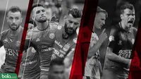5 pemain Eropa yang bakal bersinar di Liga 1 2018. (Bola.com/Dody Iryawan)