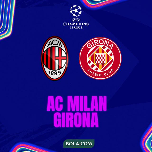 Liga Champions - AC Milan Vs Girona