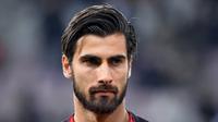 Gelandang asal Portugal, Andre Gomes, meminta Barcelona untuk menjual dirinya pada bursa transfer musim panas 2018. (AFP/Fabrice Coffrini)