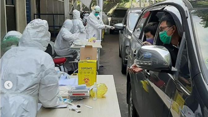 Tes Swab Corona Di Rscm Kencana Bisa Dilakukan Drive Thru Ini Alurnya News Liputan6 Com