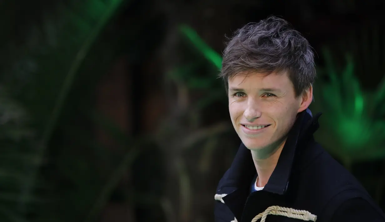 "Ini menarik karena waktu itu kami belum mengetahui jenis kelamin anak kami namun sudah memilih nama. Hanya satu nama untuk laki-laki," ujar Eddie seperti yang dilansir dari E! News. (TOLGA AKMEN / AFP)