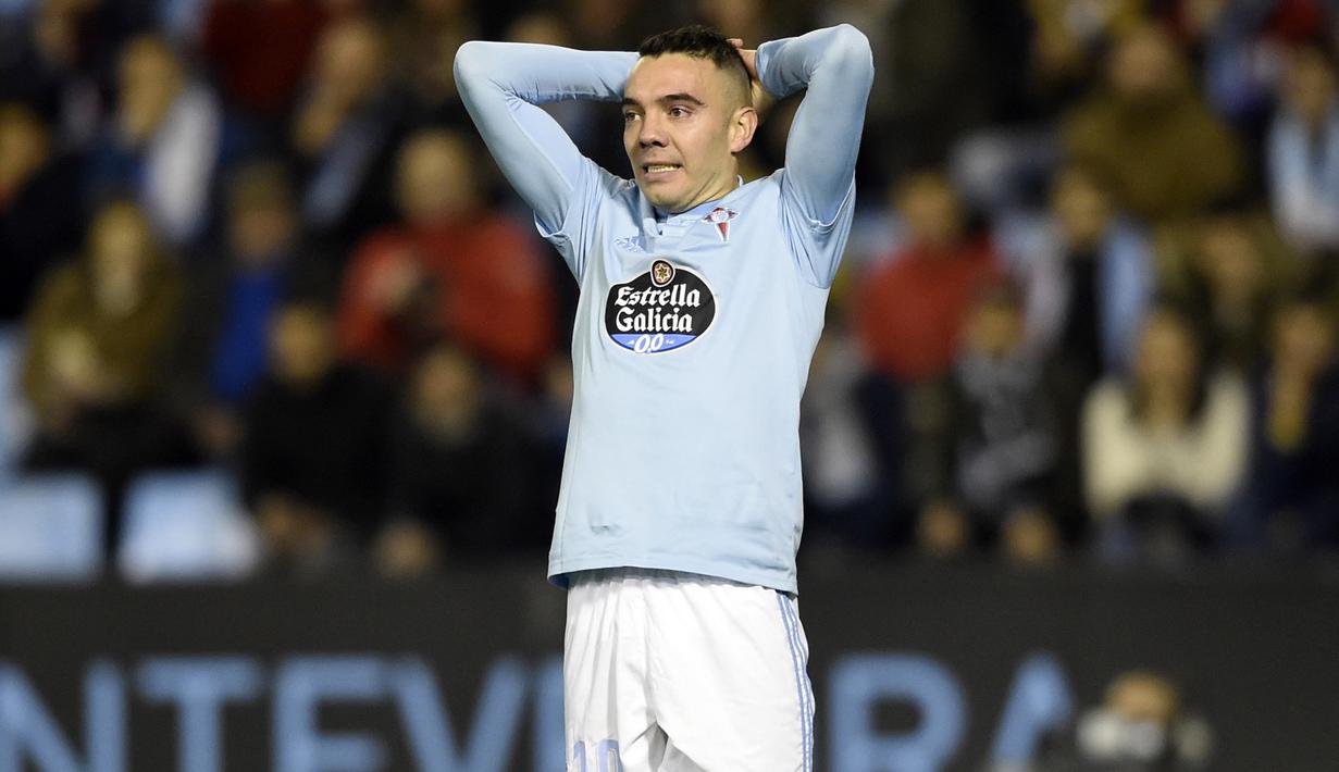 4. Iago Aspas (Celta Vigo) - 10 Gol. (AFP/Miguel Riopa)