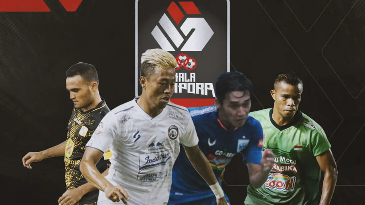 Piala Menpora - Rizky Pora, Kushedya Hari Yudo, Septian David Maulana, Manahati Lestusen
