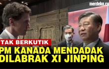 VIDEO: Ekspresi Dingin Xi Jinping Labrak PM Kanada di KTT G20