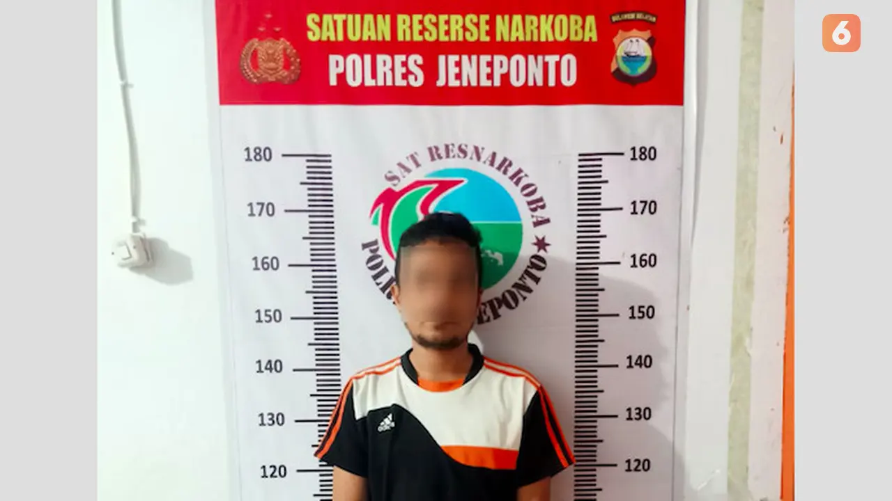 Oknum PNS Rutan Jeneponto ditangkap simpan sabu (Fauzan/Liputan6.com)