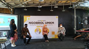 Gelaran EMTEK Digital: Ngobrol UMKM Bareng bersama Merdeka.com, Purwakarta, Kamis (2/12/2021).