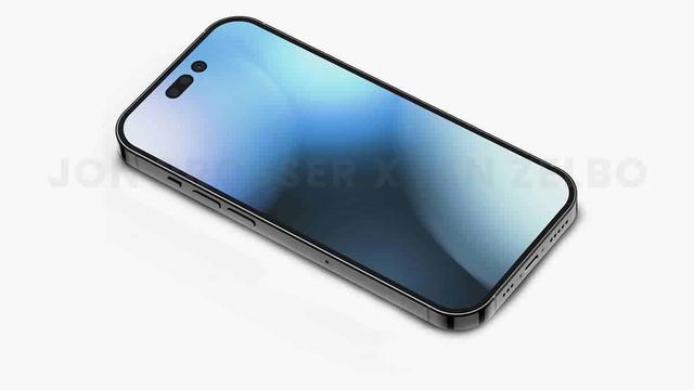 Gambar render iPhone 14 Pro