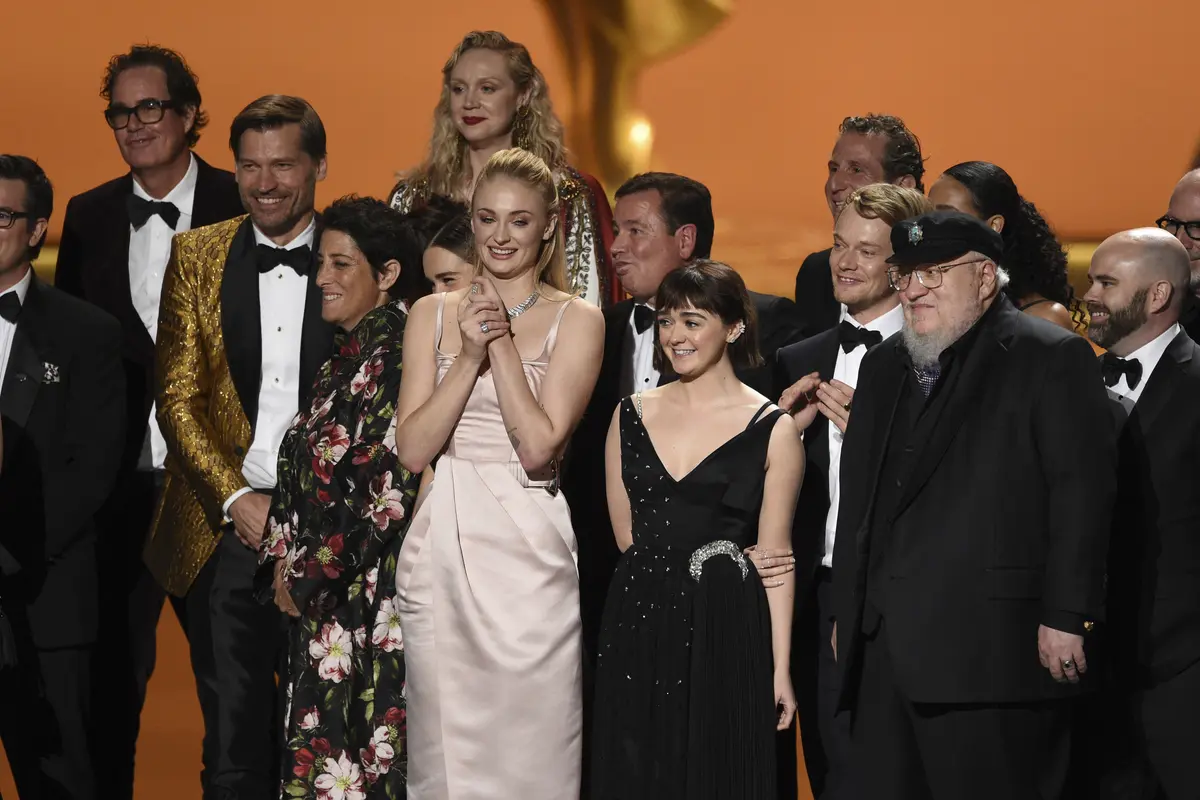 Para pemain Game of Thrones di Emmy Awards 2019 (Photo by Chris Pizzello/Invision/AP)