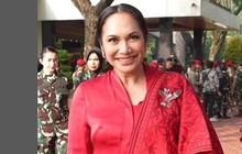 Pesona Uli Pandjaitan Istri Jenderal Maruli Berkebaya Merah di HUT Kopassus, Kainnya Ternyata Dibuat Khusus Oleh Sosok ini