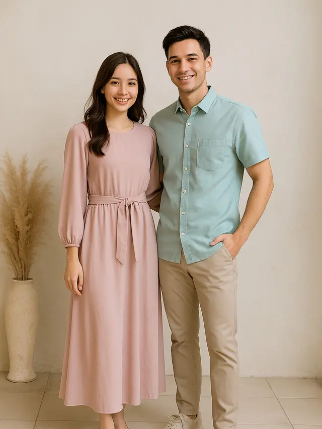 Inspirasi Baju Kondangan Couple Terbaru 2025