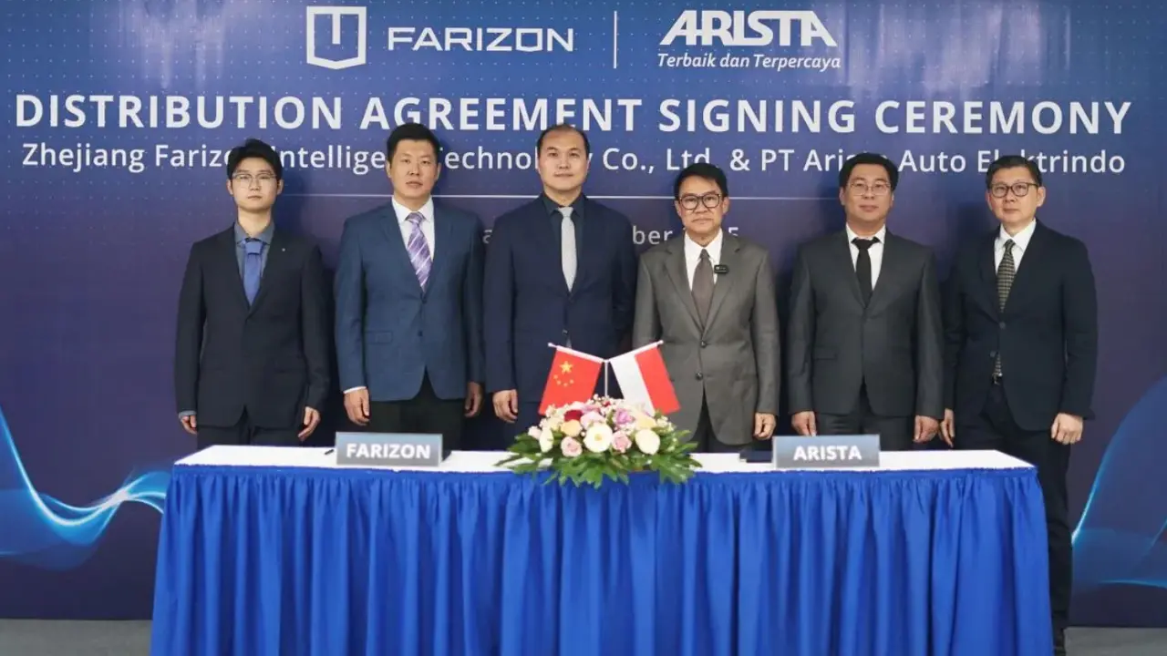 Arista Gandeng Farizon Auto China Bawa Kendaraan Niaga Listrik ke Indonesia (ist)