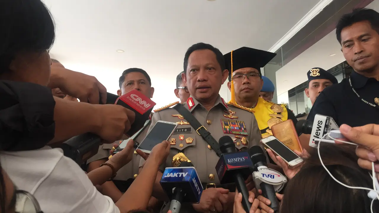 Kapolri Jenderal Tito Karnavian (Liputan6.com/M Radityo)