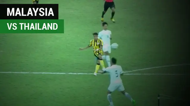 VIDEO: Highlights Piala AFF U-18, Malaysia Vs Thailand 1-1
