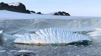 Pecahan Es di Antartika. (Liputan6/AP/Andrew Shepherd)