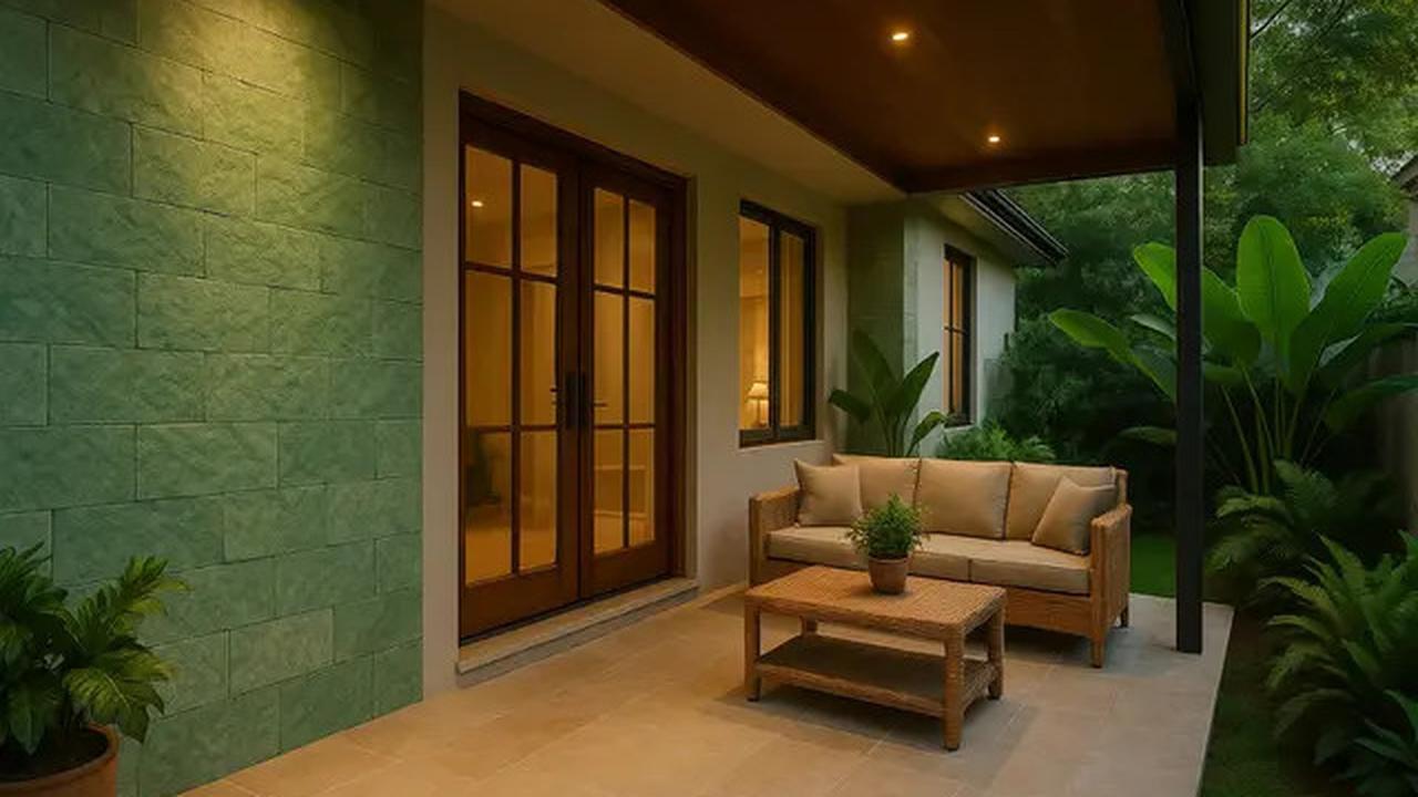 8 Teras Rumah Cantik dengan Batu Alam Terbaru 2025, Bikin Tampilan Lebih Mewah