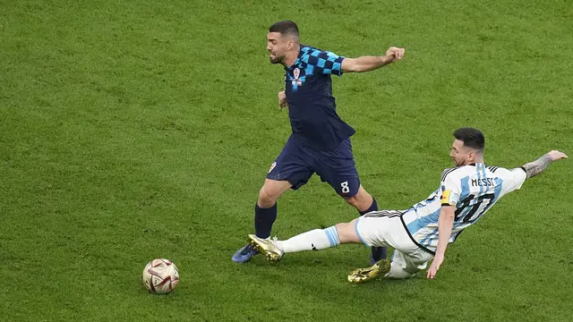 Argentina Lolos ke Final Piala Dunia 2022 Usai Taklukkan Kroasia