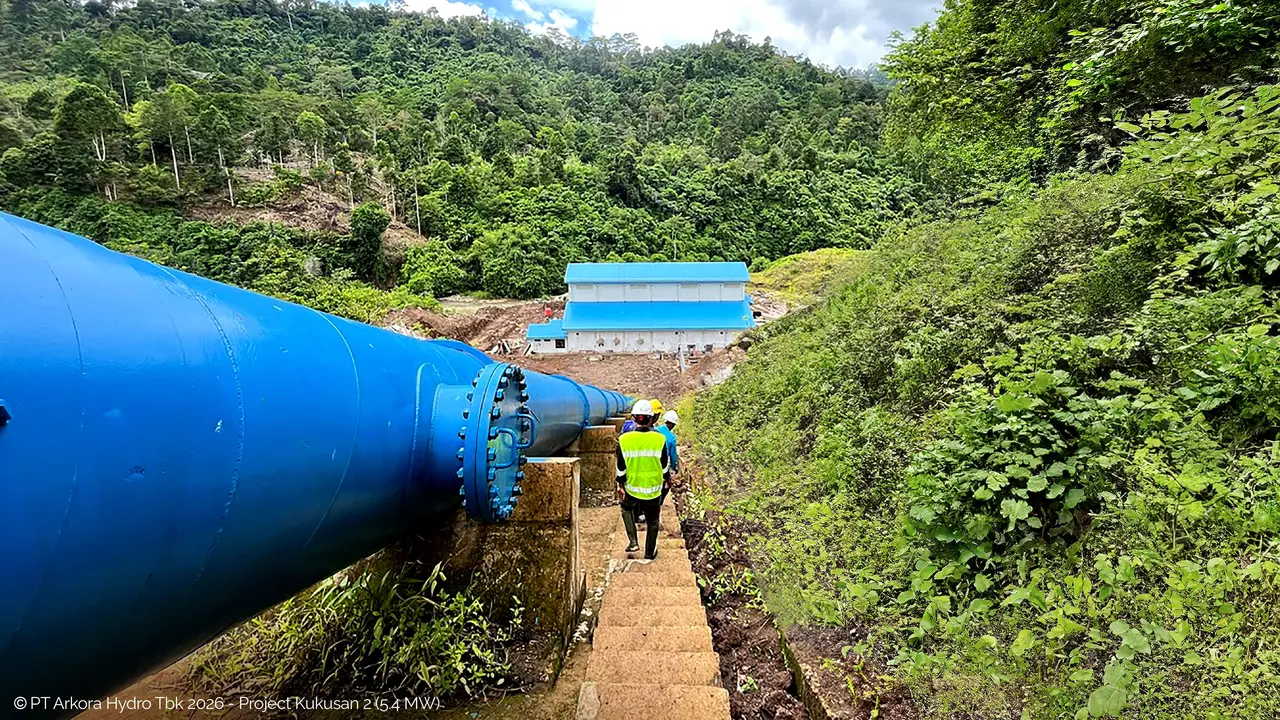 ARKO Menambah Kapasitas Energi Bersih Melalui PLTM Kukusan 2