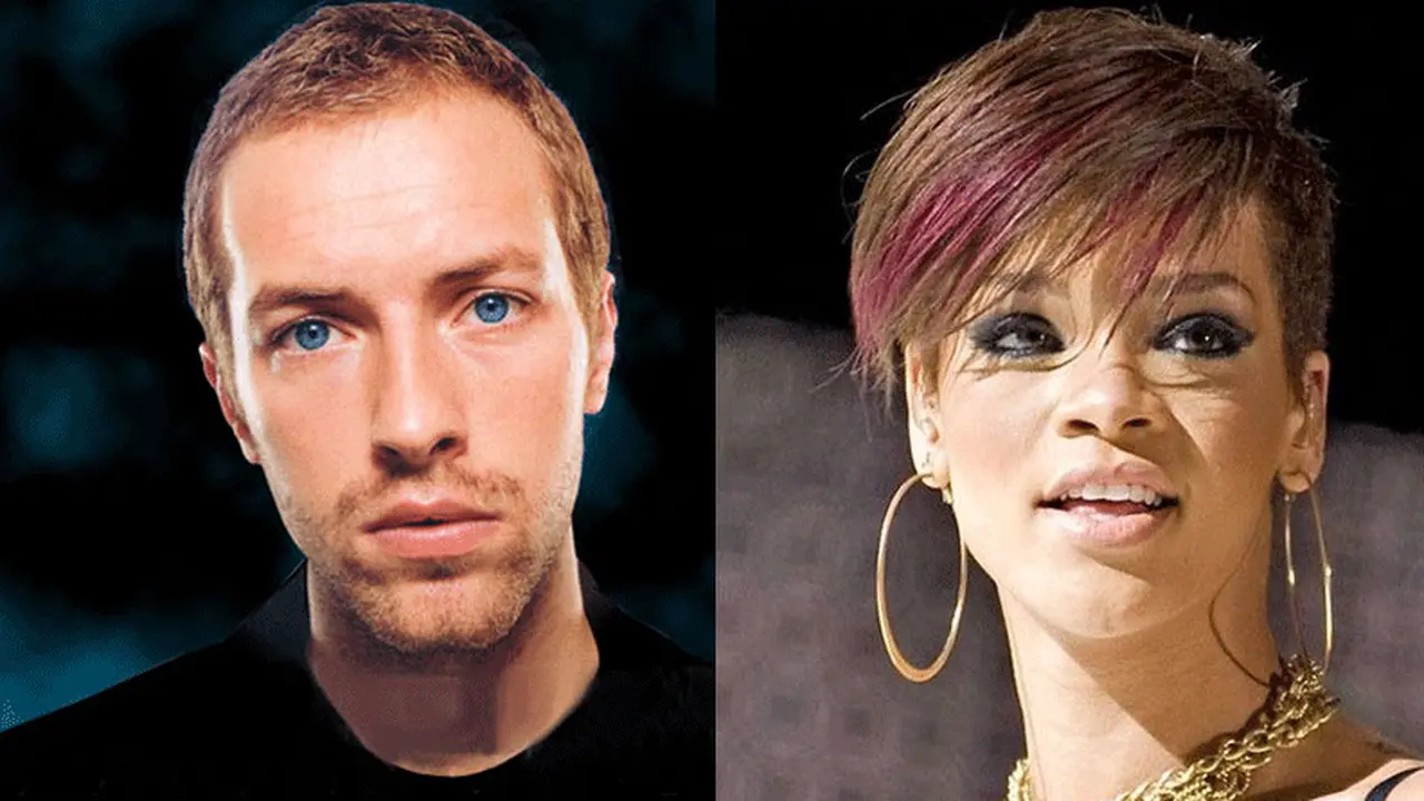Rihanna dan Chris Martin