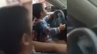 2 Video Kontroversial Balita Mengemudi Mobil di Jalanan Ramai