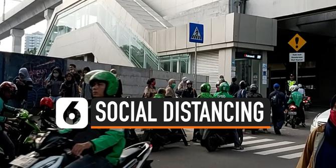 VIDEO: Social Distancing, Pendapatan Transportasi Online Menurun Drastis