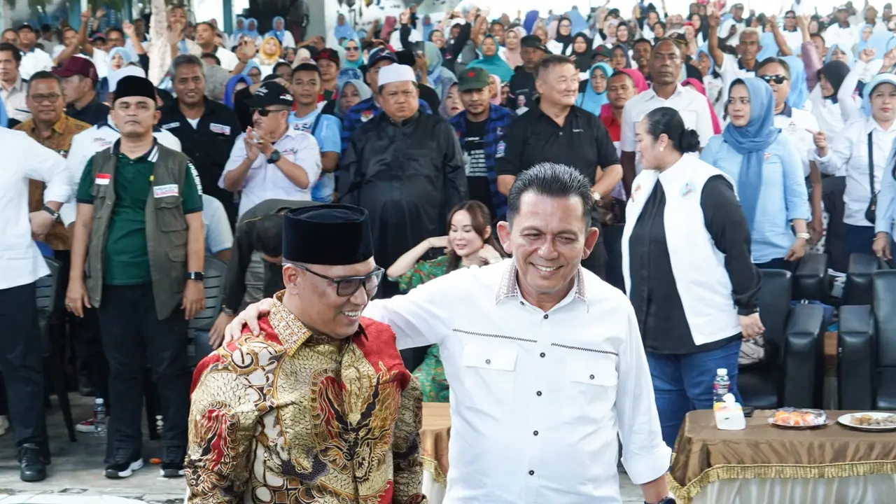 Pasangan Calon Gubernur-Wakil Gubernur (cagub-wagub) Kepulauan Riau (Kepri) nomor urut 1, Ansar Ahmad-Nyanyang Haris Pratamura (Istimewa)