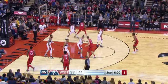 VIDEO: Game Recap NBA 2017-2018, Toronto Raptors 100 Vs Washington Wizards 91