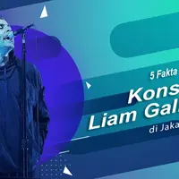 Berikut ini 5 fakta seputar konser Liam Gallagher yang telah diselenggarakan di Jakarta. (Foto: Bambang E. Ros/Bintang.com, Desain: Nurman Abdul Hakim/Bintang.com)