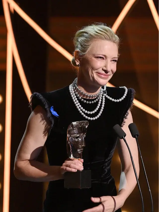 Cate Blanchett. (Foto: Dok. Instagram @BAFTA)