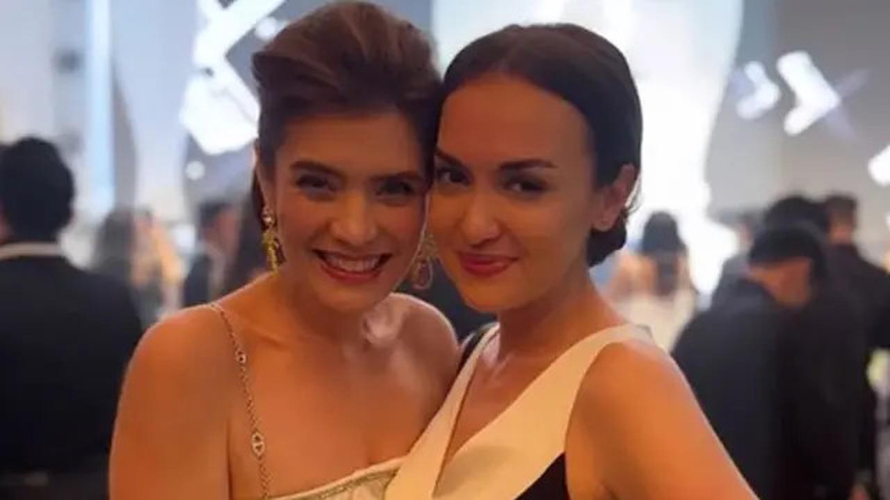 Cantik dan Tinggi, Deretan Potret Carissa Putri dan Rianti Cartwright di Resepsi Luna Maya, Momen Reuni Ayat-Ayat Cinta
