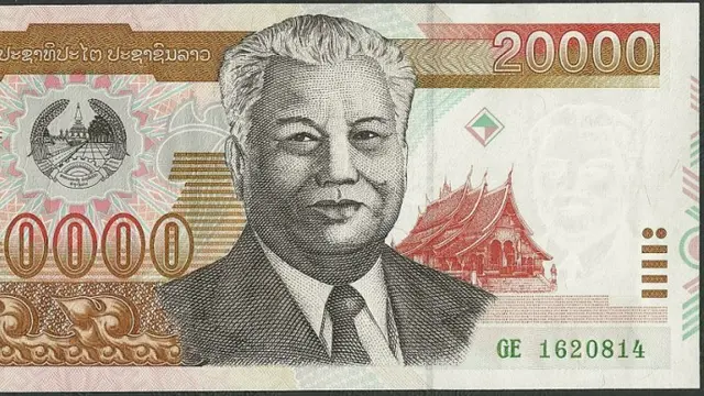 Mata Uang KIPs, Laos