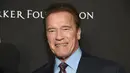 Bahkan Arnold Schwarzenegger berhenti sekolah untuk mengejar karier sebagai body building. Siapa yang sangka dia jadi Gubernur California? (MICHAEL KOVAC / GETTY IMAGES NORTH AMERICA / AFP)