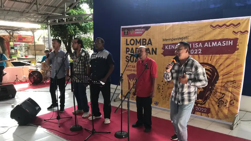 Suasana Lomba Paduan Suara di Lapas kelas 1 Kota Semarang