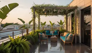 7 Desain Teras Rooftop Rumah Kecil yang Estetik, Hemat, dan Anti Bocor