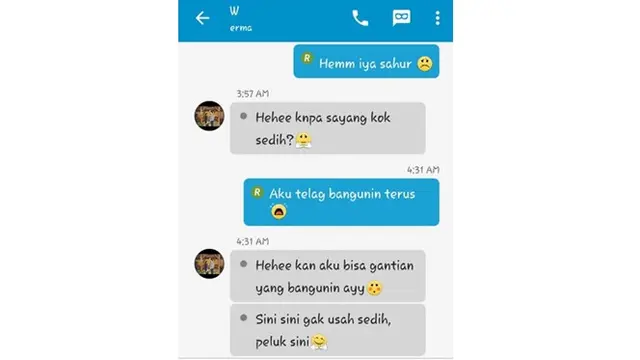5 Chat Kelewat Sahur Puasa Ramadhan Ini Bikin Tepuk Jidat\