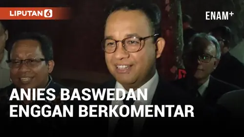 VIDEO: Anies Baswedan Enggan Komentari Pertemuan AHY dengan Puan Maharani